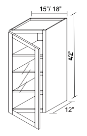 Wall Glass Door GDW1542