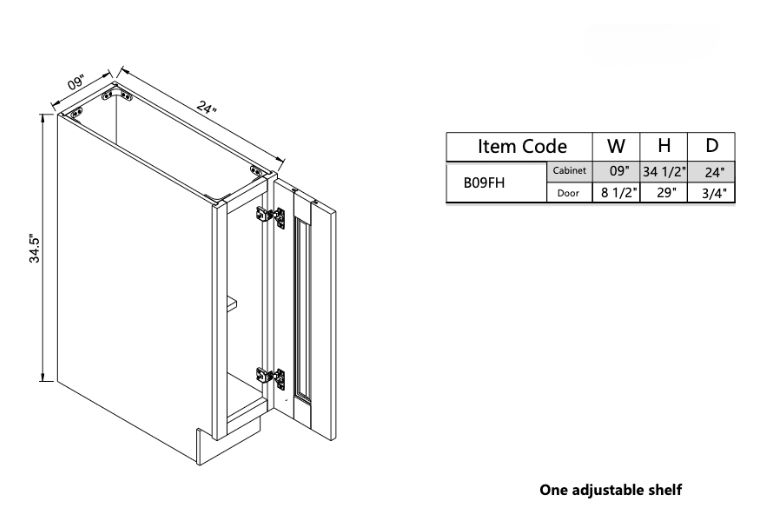 B09 Puerta de altura completa