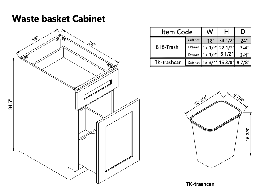 Trashcan BK-Trashcan