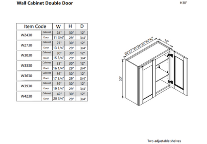 Pared W3030