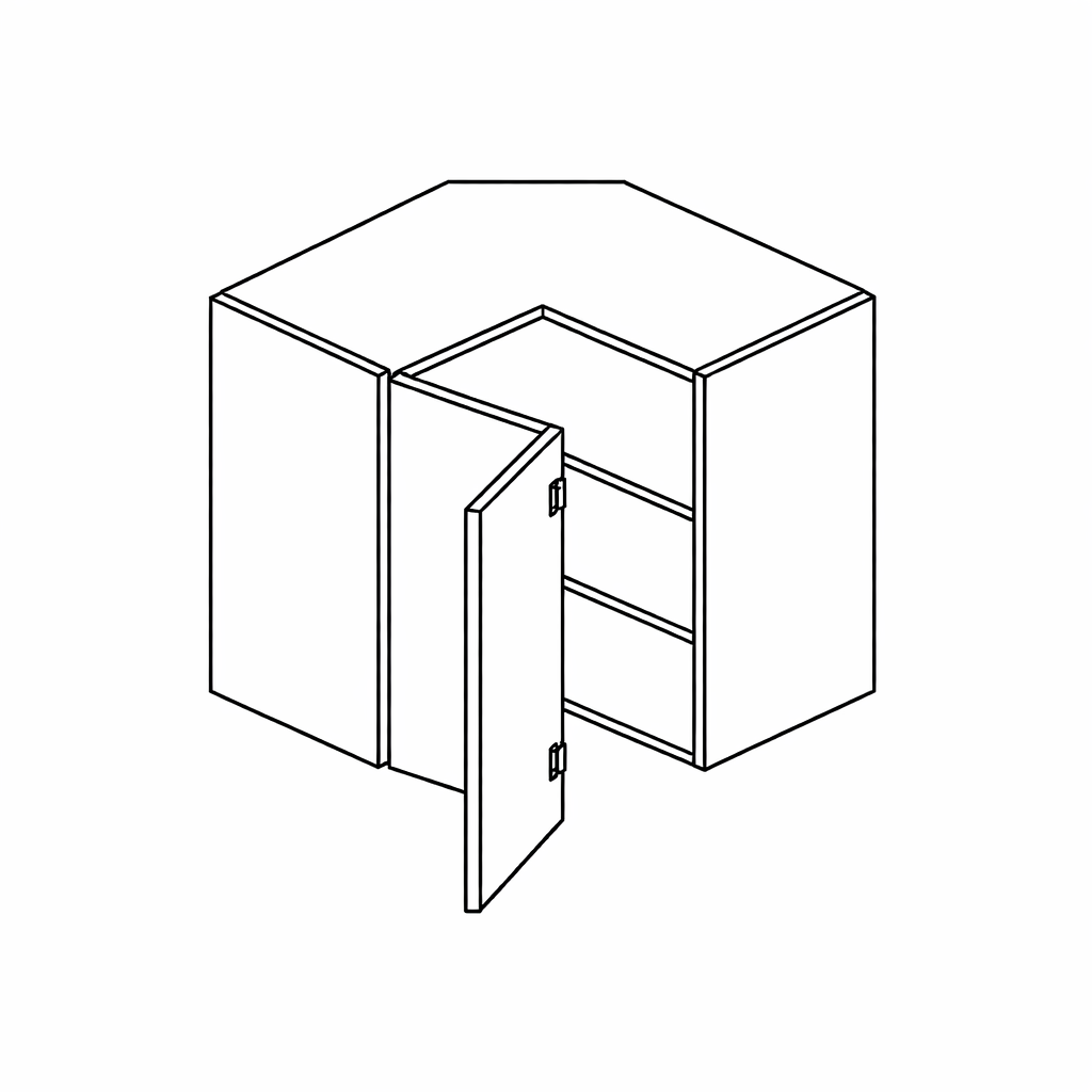 Wall Corner Cabinet WC2436