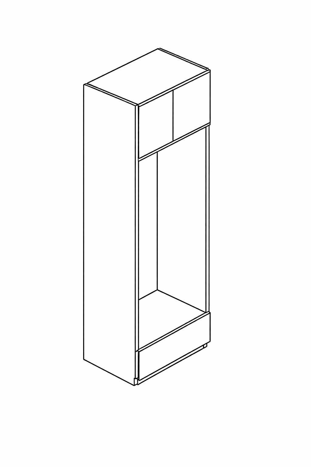 Double Oven Cabinet DOC3096