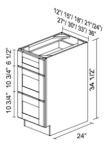 Drawer Base DB30-3