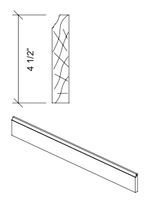 Baseboard Moulding TKBM8