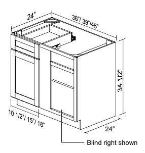 Base Blind BBC39/42L/R