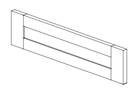 Drawer Front OC3384/90/96 BOTTOM