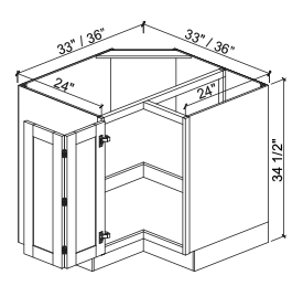 Easy Reach Cabinet EZR36