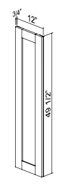 Matching Tall End Panel MPBEP