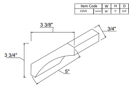 Cove Crown Moulding COV5