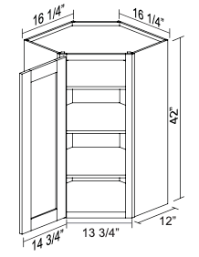 Wall Diagonal Corner WDC2442