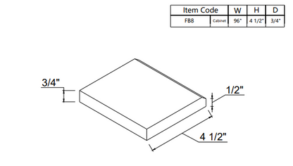 Furniture Base Moulding FB8