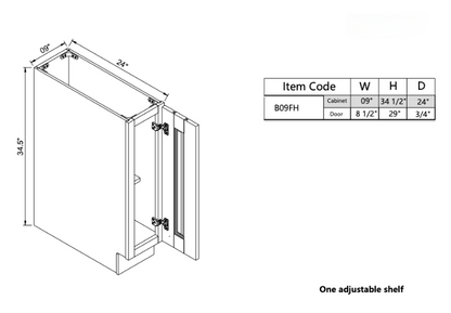 B09 Full Height Door
