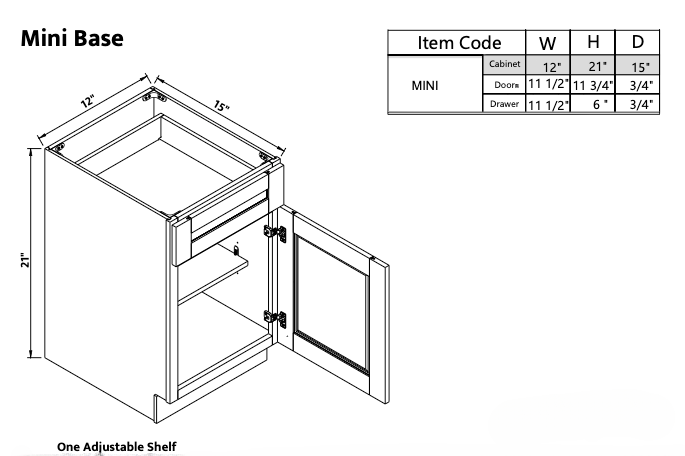 Mini Cabinet