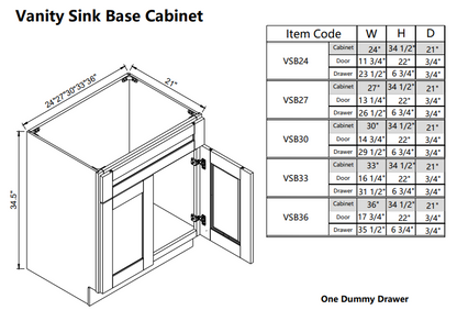 Vanity Sink  VSB24