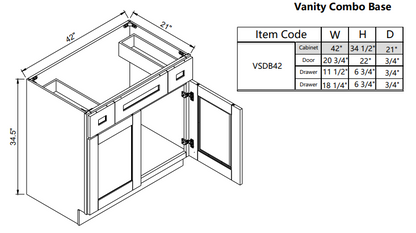 Vanity VSDB42