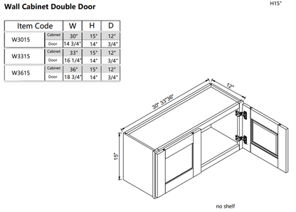 Pared W3015