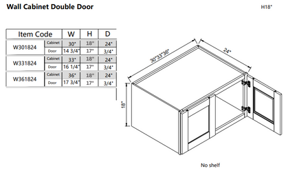 Wall W301824